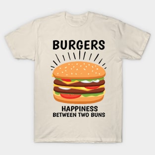 Vintage Burger Legend of Two Buns T-Shirt